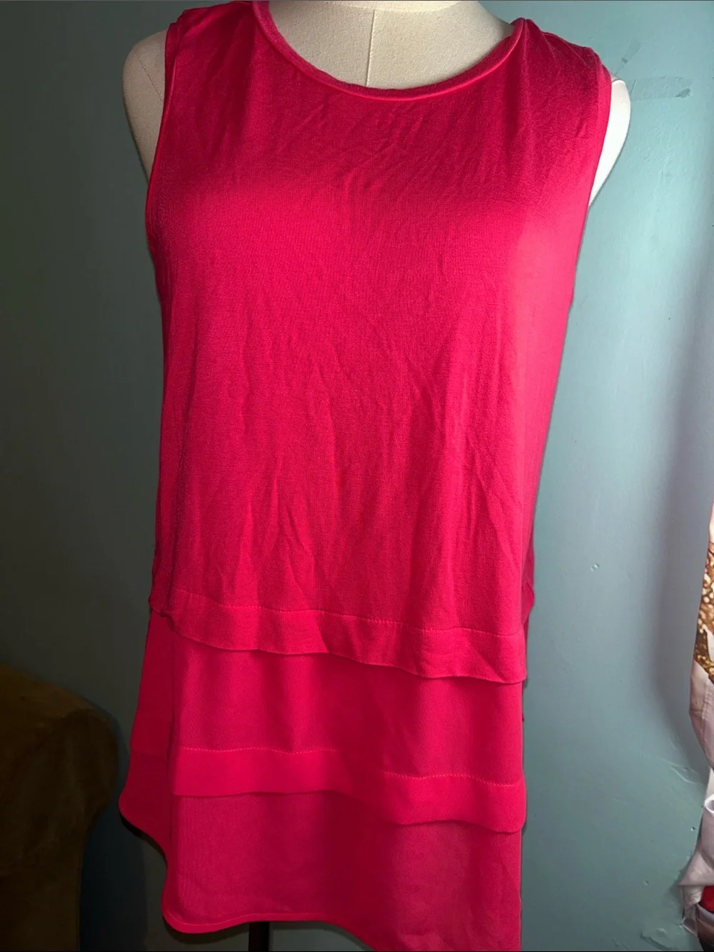 Michael Kors sleeveless layered